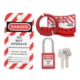 thumbnail image 2 of Security Cable Lock Engineering Lockout Locking Device Waterproof Durable for Fix Mechanical Equipment, 2 of 8