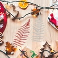 thumbnail image 2 of AURARMLET 12Pcs Decorative Plastic Plant Leaves for Christmas Party and Home Accent, 2 of 5