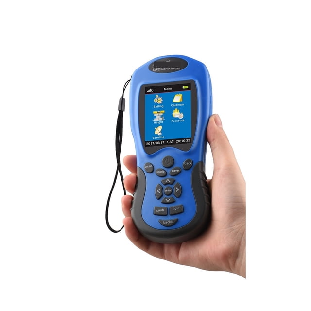 NF-198/NF-188 GPS Land Meter Handheld Digital LCD Farmland Area Length Height Pressure Satellite Measuring Device Vehecile Mode ,Long Lasting