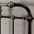 thumbnail image 6 of Furniture of America Cecil Transitional Metal Bed King Spindle in Antique Black, 6 of 6