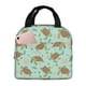 thumbnail image 1 of Easygdp Cute Sea Turtles Bolsa Térmica Premium - Tela Oxford Impermeable, Gran Capacidad, Bolsillo Frontal, Unisex para Trabajo, Escuela, Actividades al Aire Libre y Picnics, 1 of 8