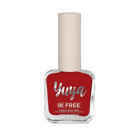 Esmalte para uñas Yuya Republic Cosmetics 8 free rojo 10ml