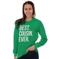 thumbnail image 3 of Best Cousin Ever Family Relatives Long Sleeve TShirt Men Women Brisco Brands M, 3 of 6