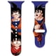 thumbnail image 1 of Correa de silicona de Dragon Ball Son Goku Super Saiyan para Apple Watch, banda de 44mm, 40mm, 45mm, 41mm, 42mm, 38mm, pulsera de la serie Iwatch, 1 of 4