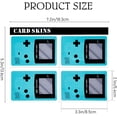 thumbnail image 3 of Game Machine Theme Credit Card Skin Sticker, Cute Waterproof Skins Cover for Bank, EBT, Key, Transportation, ID (4 Pack), 3 of 7