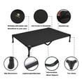 thumbnail image 3 of Veehoo Cooling Elevated Dog Bed, Portable Raised Pet Cot with Washable Mesh, X Large, Black, 3 of 9