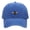 Washed Cap-Blue, variant on Bee Embroidered Adult Washed Cotton Baseball Cap, Adjustable Unstructured Dad Hat for Outdoor Daily Wear