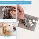 thumbnail image 3 of 50Pcs Disposable Shower Drain Hair Catcher, 4" X 4" Square Shower Floor Drain, 3 of 5