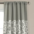 thumbnail image 4 of Lush Decor Estate Garden Print Room Darkening Window Curtain Panels Set, 4 of 11