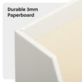 thumbnail image 3 of U Brands Flip Top File and Storage File Organizer Box, 9.4 x 3.7 x 13 in., Beige, Freestanding, 3 of 8