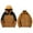 Coffee, variant on 3-in-1 Winter Coats Men's Fall Winter Fashion Warm Jacket Coat Casual Long Sleeve Zip Up Jackets Color Block Zip Pocket Outdoor Running Windbreaker Dark Gray XXXXL