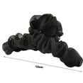 thumbnail image 6 of Hair Claw Crossing Teeth Spring Design Pleated Mesh Yarn Decor Large Hair Clip Hair Accessories, 6 of 7
