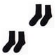 thumbnail image 3 of Calcetines de Cachemira Cálido Bewildely Terry Engrosado Contra el Frío Negro 2piezas, 3 of 6