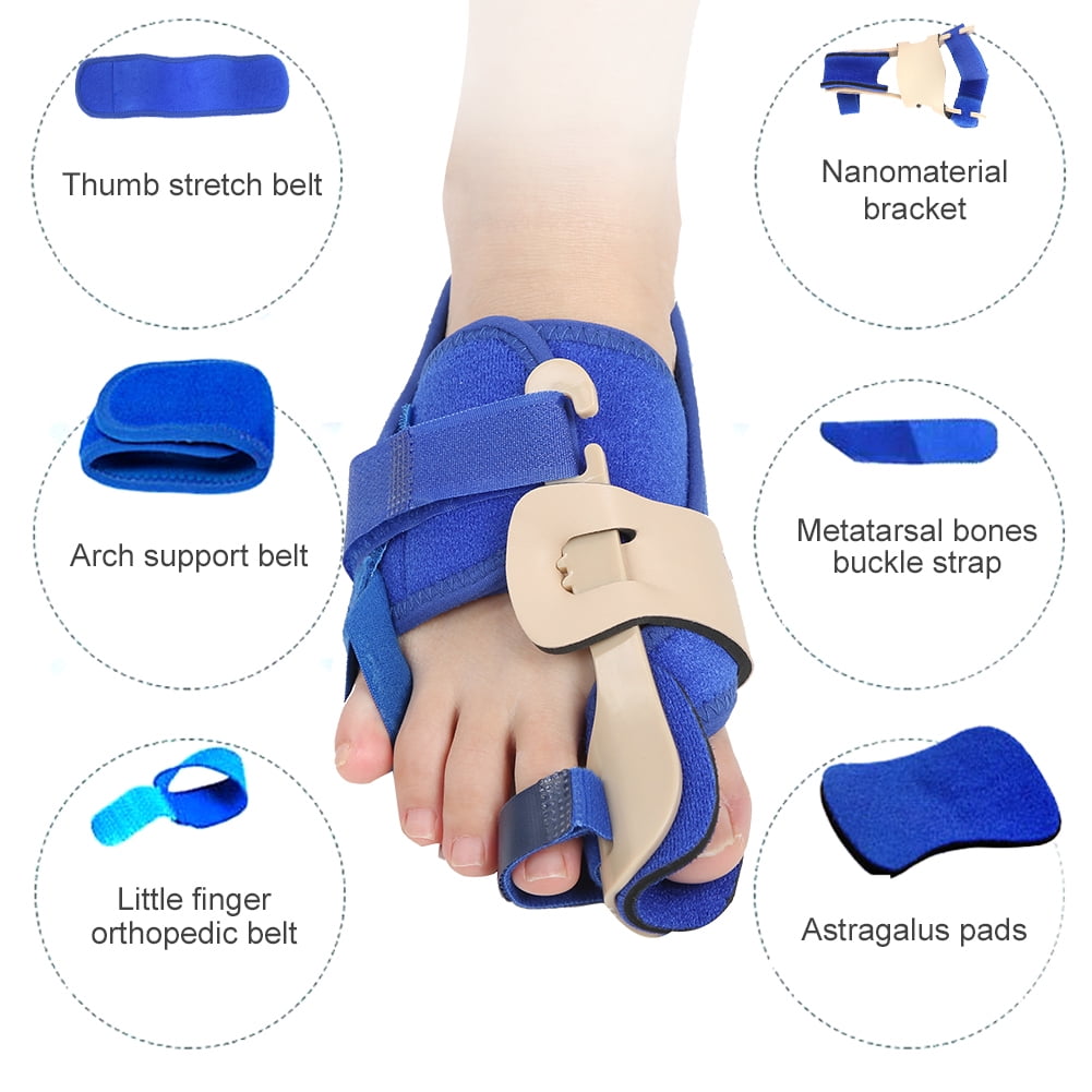 Buy Tebru Woman Bunion Corrector,Hallux Valgus Corrector,Adult Unisex Toe Separators Hallux