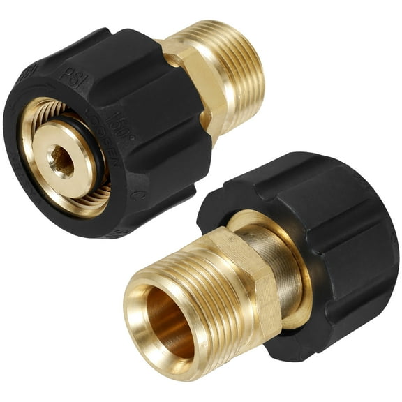 Butory Pressure Washer Hose Adapter, Quick Connector 2 Pack