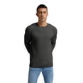 thumbnail image 2 of GIRUNS Men's CrewNeck Sweater Slim Fit Lightweight Long sleeve Sweatshirts Soft Casual Pullover Sweater For Men, 2 of 5