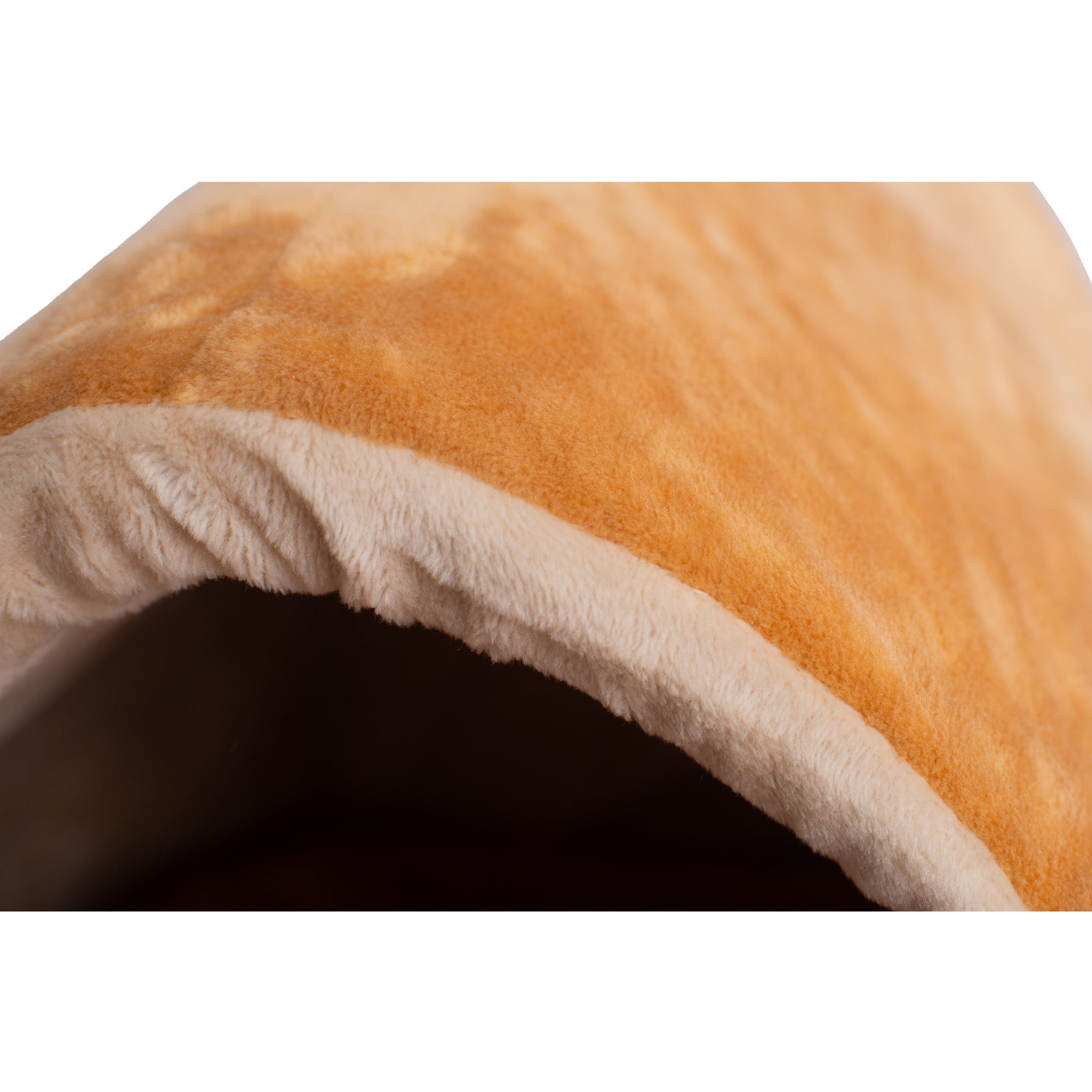 Armarkat Covered Pet Cat Bed, Brown