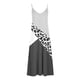 thumbnail image 4 of ICHUANYI Clearance Women Fashion Sling V-neck Sleeveless Stripe Printing Slim Beach Long Dress(Gray, L) ICHUANYI WER2023081112527, 4 of 5