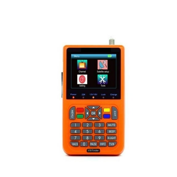 V9 Finder With H.265 Satellite Finder LCD Digital Signal Meter 3.5 Inch Vs V8 Finder 2 Pro ,Speaker Integrated