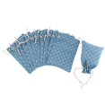 thumbnail image 4 of 12 Bolsas de con Cordón de Arpillera Natural Bolsas de , Punto perfecl Bolsa de arpillera con cordón, 4 of 7