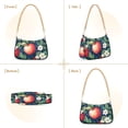 thumbnail image 7 of FORMRS Womens Shoulder Bag with Chain Strap Clutch Purse Cute Tote Handbag, Blue Apple Pattern, 7 of 7