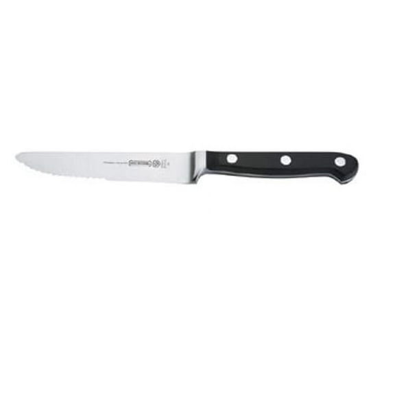 Mundial 5128-5E Black Handled Serrated 5 Steak Knife - 6 / BX"