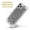 thumbnail image 3 of Case Yard iPhone-11-Pro Case Clear Soft & Flexible TPU Ultra Low Profile Slim Fit Thin Shockproof Transparent Bumper Protective Cover Drop Protective Cell Phone Cases (Boho Mandala), 3 of 8