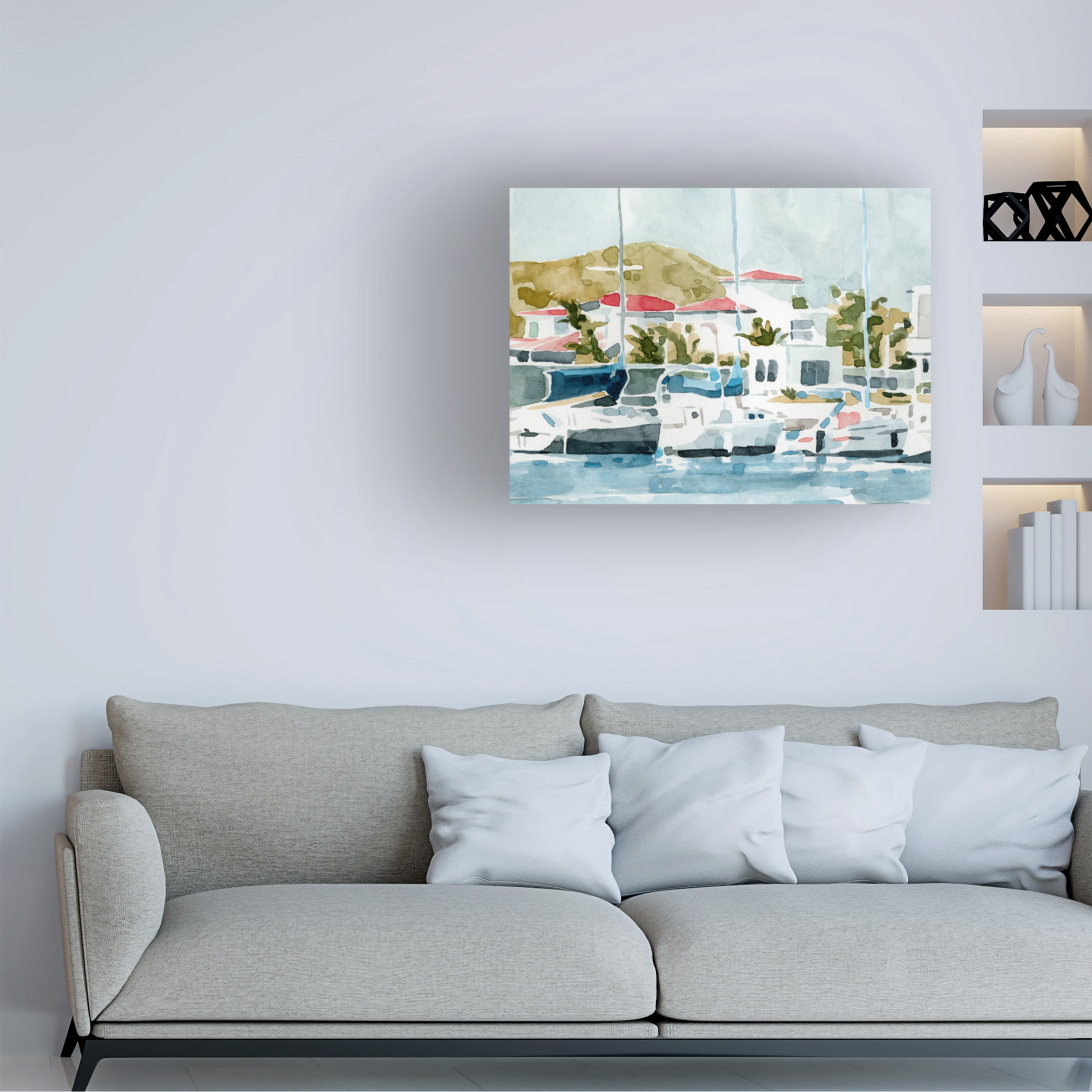 Emma Caroline 'Vintage Vacation I' Canvas Art