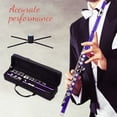 thumbnail image 4 of 1 Set Flute C Flute With 16 Keys Beginner Flute Concert Flute Band Flute Metal Flute Instrument With Case Cleaning Cloth, 4 of 8