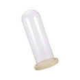 thumbnail image 3 of Phenofice 1Set Tabletop Display Glass Cover with Wooden Base for Home and Store Display, 3 of 8