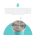 thumbnail image 5 of TAL Water Bottle Double Wall Stainless Steel Antimicrobial Sip Tumbler 24oz, Teal, 5 of 7