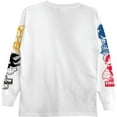 thumbnail image 2 of Boys Sonic The Hedgehog Graphic Long Sleeve T-Shirt- Little and Big Boys Sizes 4-20, White, 6-7, 2 of 6