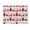 I, variante sur EGNMCR Décorations de Noël, Cadeaux de Noël noël Napperon Impression Coton et Lin Tapis de Table Anglais Décoration de Vacances Napperon