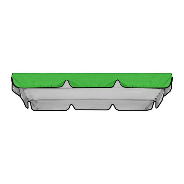 Cubierta Superior para Columpio Aire Libre, Cubierta para Silla, Cubierta para Toldo, Columpio para Parque, Refugio Lluvia, Cubierta Impermeable para Muebles, Verde