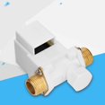 thumbnail image 2 of DC 12V G1/2" Solar Powered Electric Sole Valve for Water, N/C, Normally Closed, 2 of 4