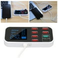 thumbnail image 4 of Cargador USB de 8 Puertos, Estacia de Carga USB de Automóviles de Carga Múltiple Función de Protecciónis Resistente Al FUEGO 40 W CARGA RÁPIDA LIGERA PARA ELSO DEL, 4 of 7