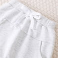 thumbnail image 5 of OSOLU Children Boys Outfits Bee Embroidery Casual Soft Comfortable Sweatshirt and Joggers Pants 2 Piece Classic Versatile Clothing Sets, 5 of 9