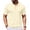 Beige, variant on Mens Long Sleeve Polo Shirts - Button Down Business Casual Collared Top, Solid Color for Work and Daily Wear,Black M