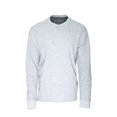 thumbnail image 1 of The American Outdoorsman Long-Sleeve Crewneck For Men (Large, Light Grey Heather), 1 of 1