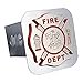 thumbnail image 3 of Fire Department Chrome Trailer Hitch Plug, 3 of 4