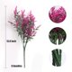 thumbnail image 2 of Flores artificiales RECUTMS de lavanda sintética, 8 paquetes (fucsia), 2 of 7