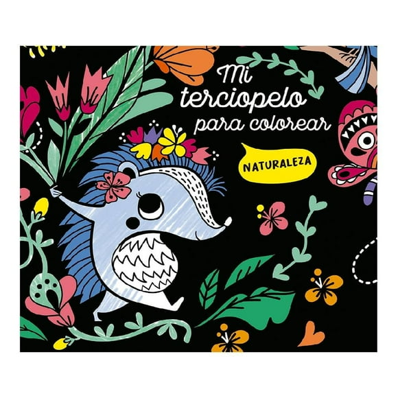 Mi Terciopelo para Colorear, Naturaleza Auzou Leschnikoff, Nancy (Ilustrador)