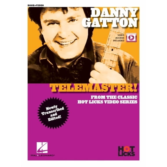 Danny Gatton - Telemaster! from the Classic Hot Licks Video Series - Book with Online Video, (Paperback)