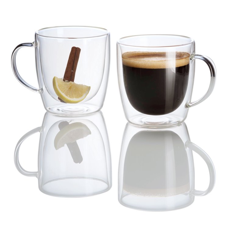 Glass Cups with Handle (set of 4) — FOLD