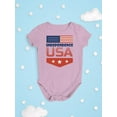 thumbnail image 3 of Independence Day Usa Flag. Bodysuit Infant -Image by Shutterstock,  12 Months, 3 of 4