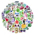 thumbnail image 1 of 70PCS Laptop Sticker Creative Plant Animal Journal Sticker Graffiti Sticker, 1 of 8