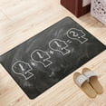 thumbnail image 3 of XMXY Learn About Equations Area Rugs Doormat Outdoor Entrance , Facecloth Non-slip Floor Mat Rug for Living Room Kitchen Sink Area Indoor 36"x24", 3 of 9