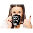 thumbnail image 2 of Rolig kaffemugg med långfinger på botten 410 ml., 2 of 5