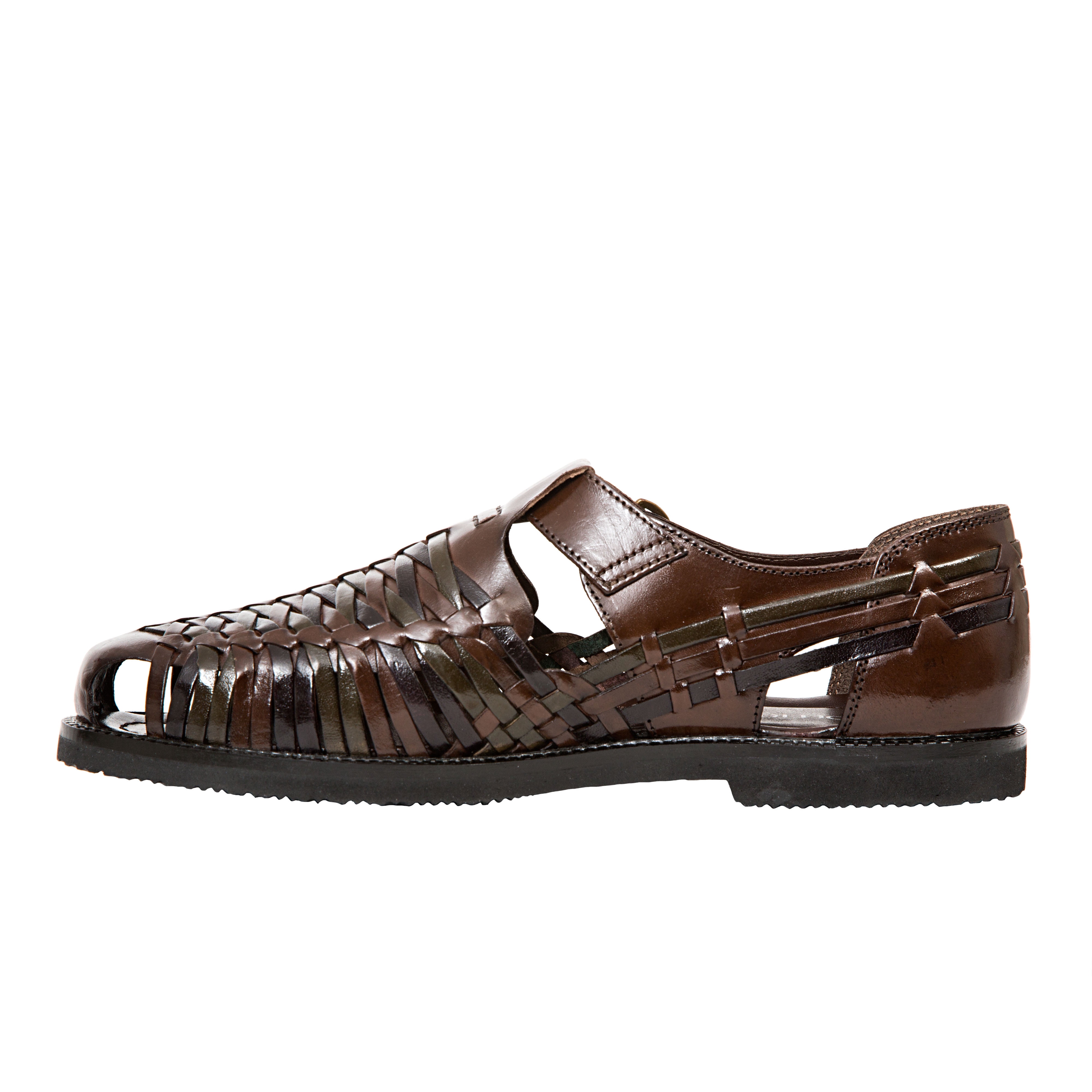 Deer Stags Bamboo2 Mens Brown Woven Huarache Sandals Shoes Size 12 M NEW Deer Stags Men main image 2