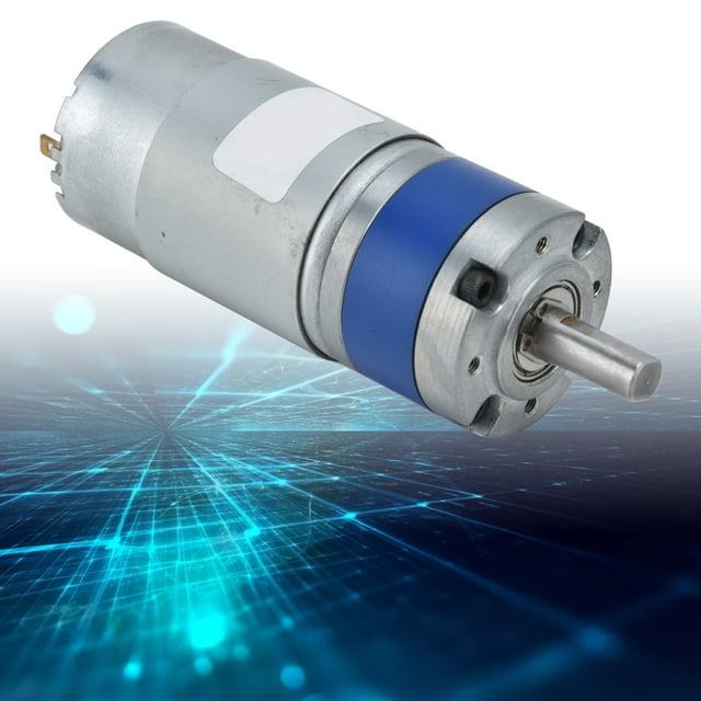 Speed Reduction Motors Accessory, Carbon Brush Durable Gear Motor High Torsion for DIY 120RPM